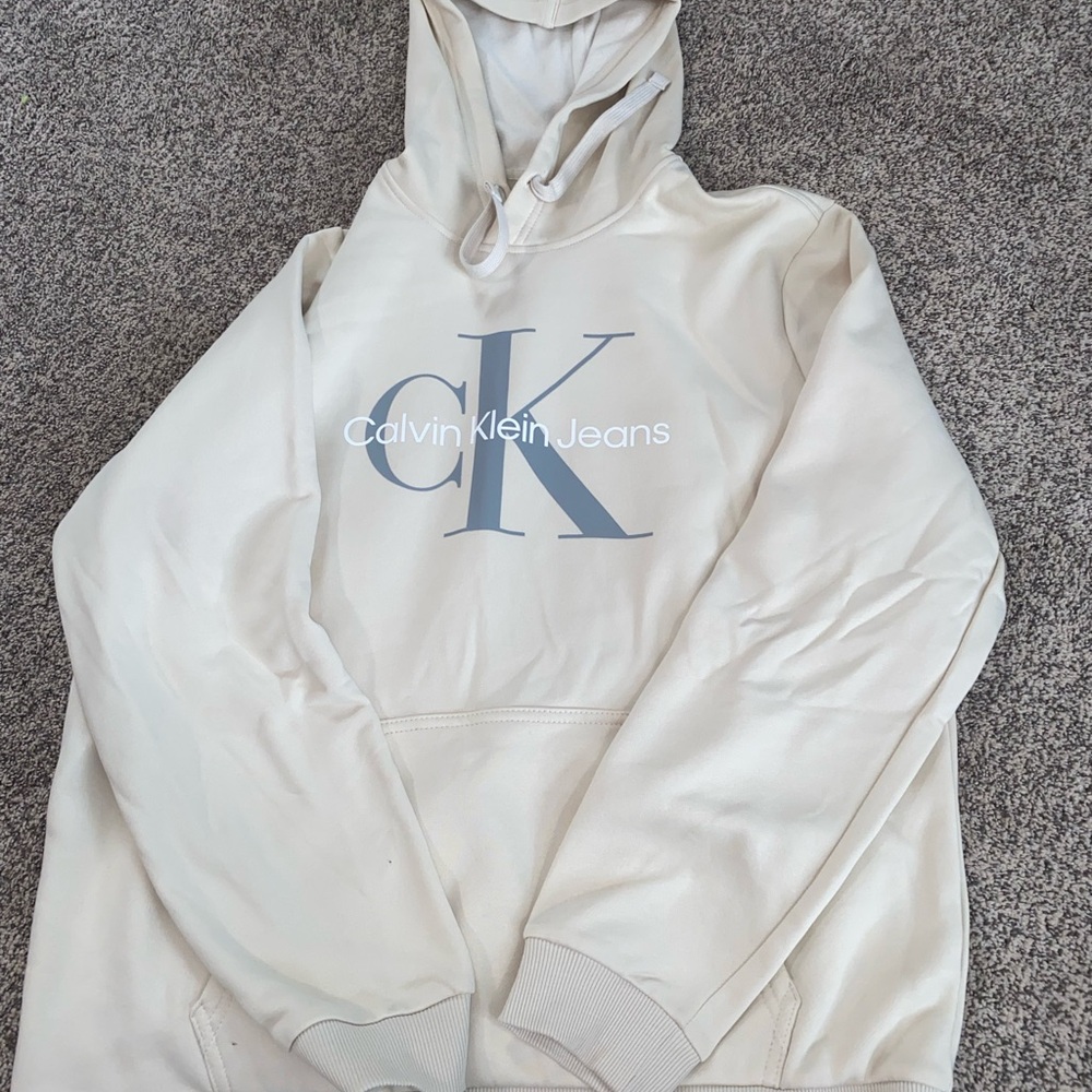 Calvin Klein Beige Hoodie